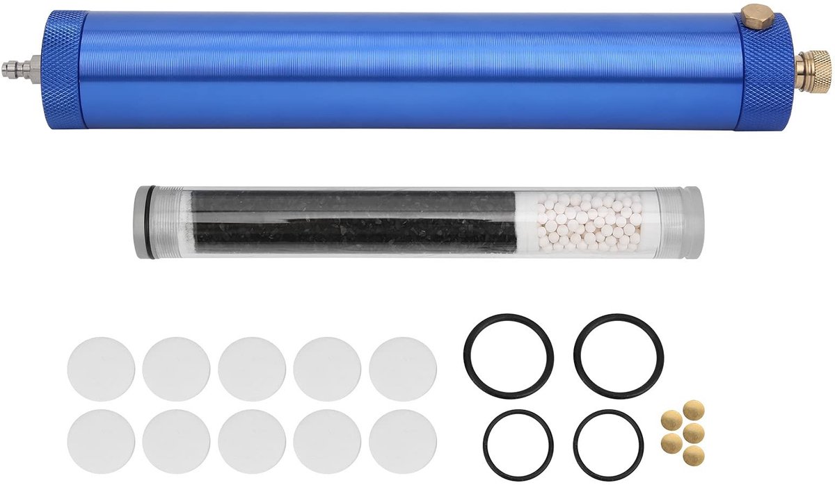 Dailygoods - Innovra - Dailygoody - Duikafscheider - Waterafscheider - Ultralicht ontwerp - Geschikt voor duikademhaling - 99,9% water- en oliefilter - Universele toepassing