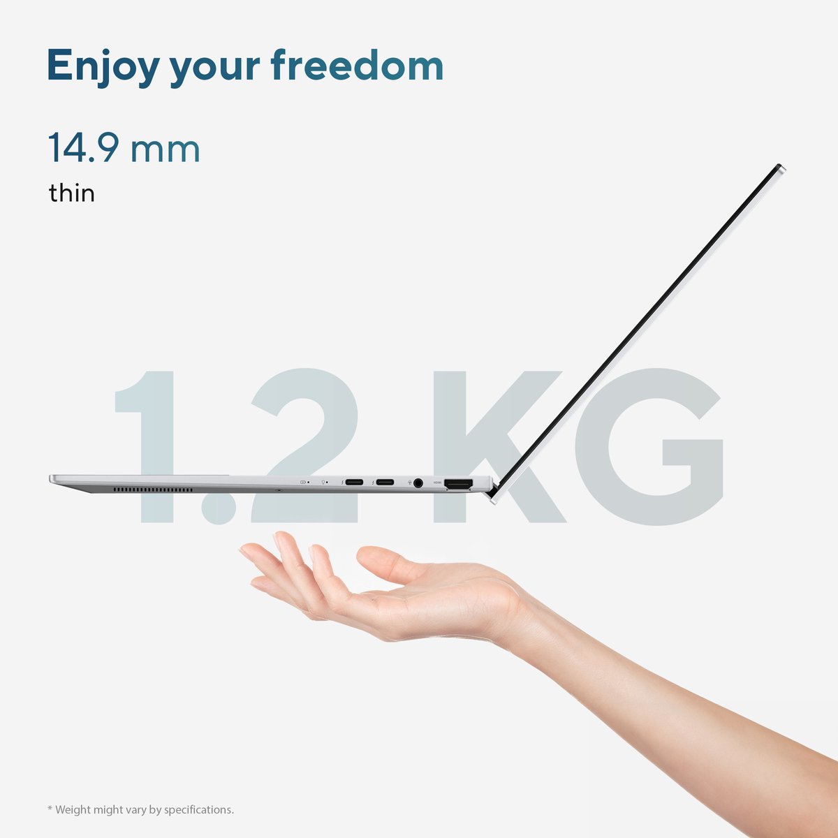 ASUS Zenbook 14 OLED UX3405CA-QD010W - Laptop - 14 inch - Core Ultra 7 255H - 16GB/512GB – foto 4