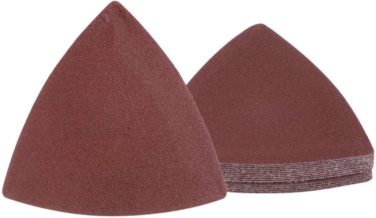 Dailygoods - Dailygoody - Schuurpapier - Driehoekige Muis - Voor Polijsten van Meubels - 3-1/8 Inch - Korrelgrootte 240 - Hout en Glas - Geschikt voor Diverse Slij...
