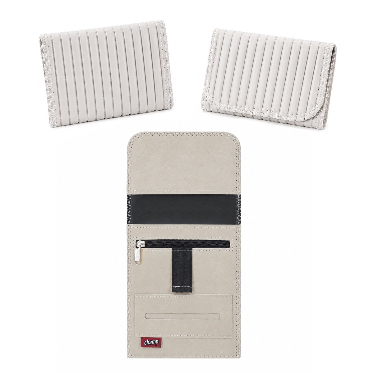 Champ Shag Etui - Tabak Etui - Gewatteerd - Sigarettenhouder - Beige