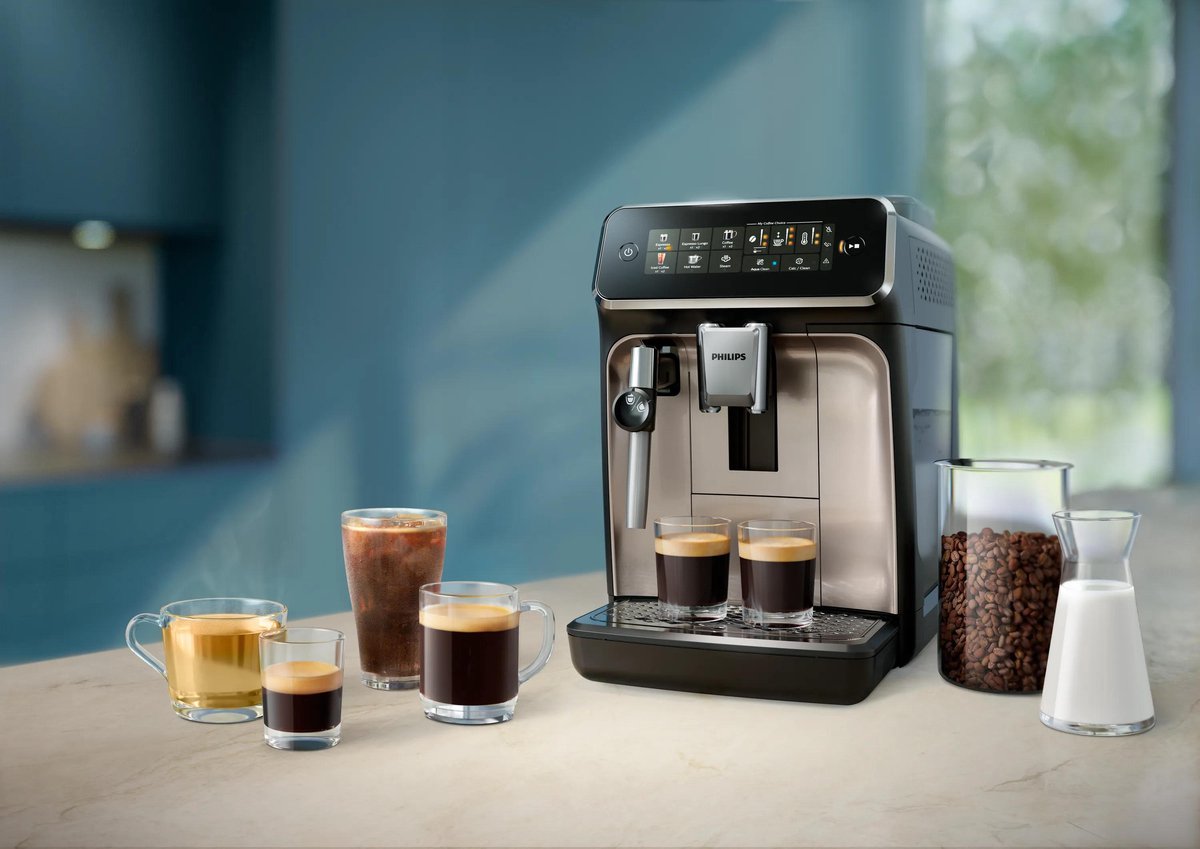 Philips 3300 Series EP3321/40 - Espressomachine - 4 Soorten Koffie + Heet Water - Zwart - + AquaClean Filter – foto 8