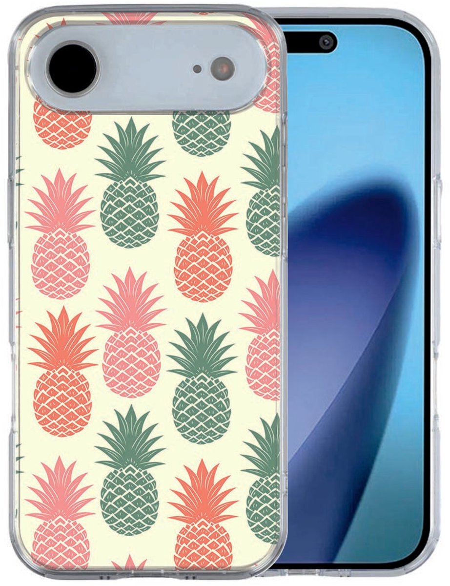 iPhone Air hoesje Ananas - Rose, Groen