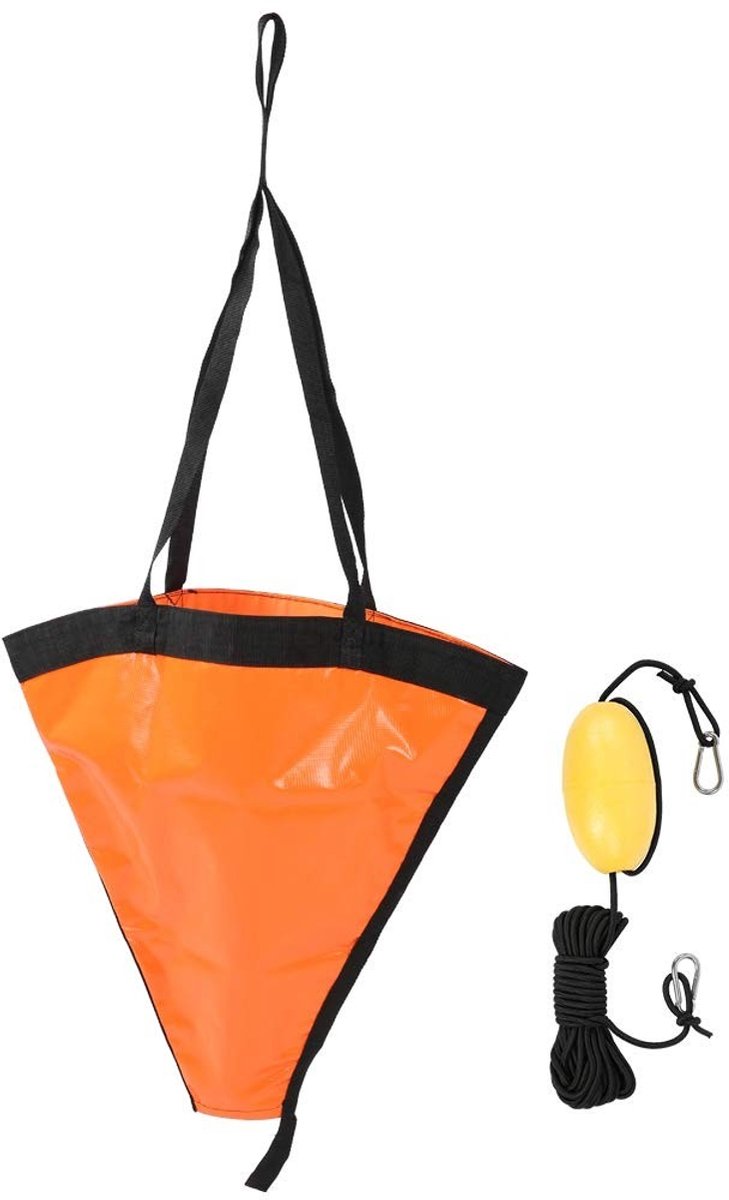Dailygoods - Cosensi - Dailygoody - Bootanker Kit - Duurzame Float Set - Motor- en Zeilboten - 24 Inch - Oranje - Drijvers - Vlotter - Waterveiligheid