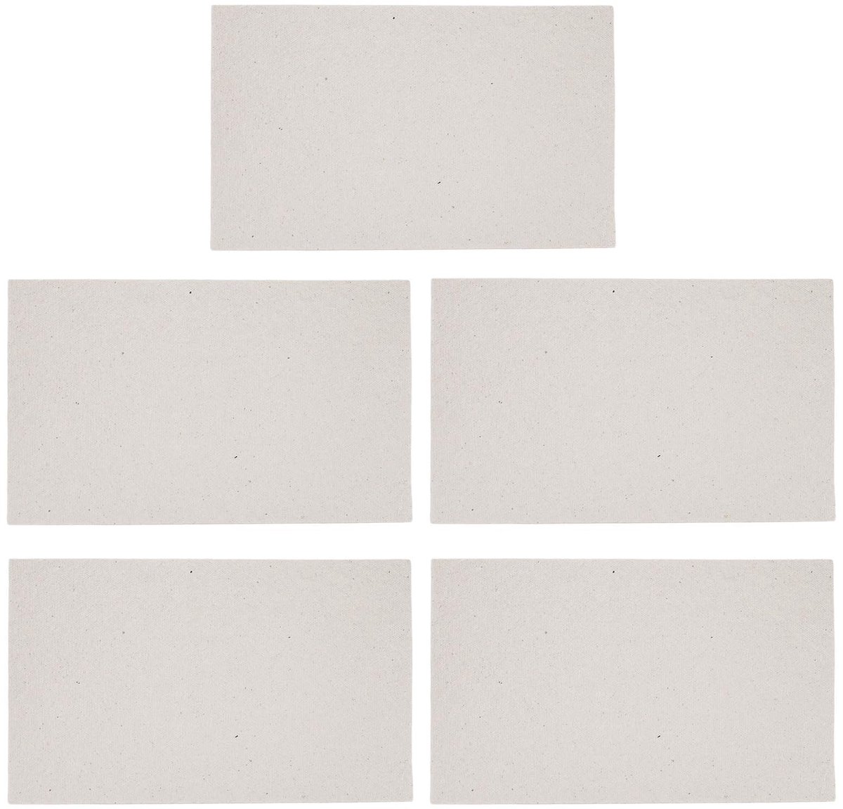 Dailygoods - 5 Stuks Mica Sheet voor Magnetron Gids Cover