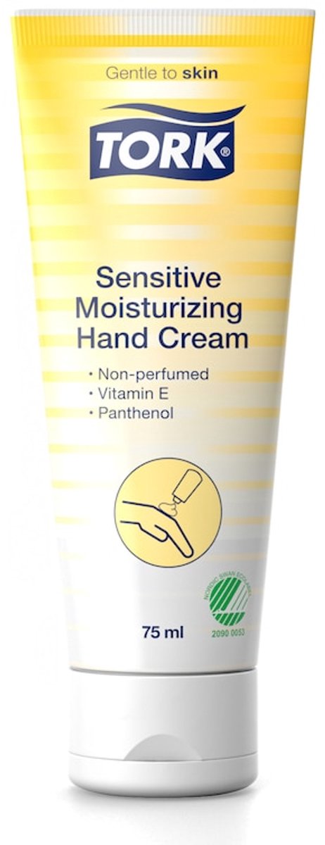 Tork 590210 sensitive hydraterende handcrème 75 ml 10 stuks (590210)