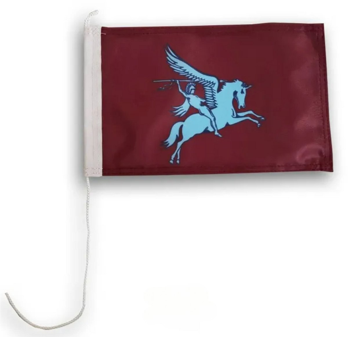 Airborne Motorvlaggetje 20 x 30 cm - Vlag - Pegasus