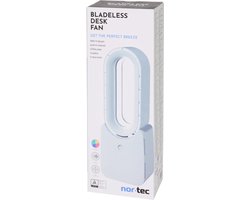 Bladloze koelventilator nor tec - Wit - RGB - LED
