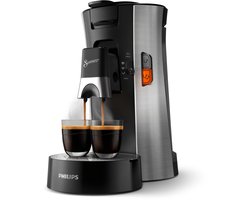 Philips Senseo Select Koffiepadmachine CSA250/10 - Keuze uit 1 of 2 Kopjes - Instelbare Intensiteit - Automatische Uitschakeling - Zwart