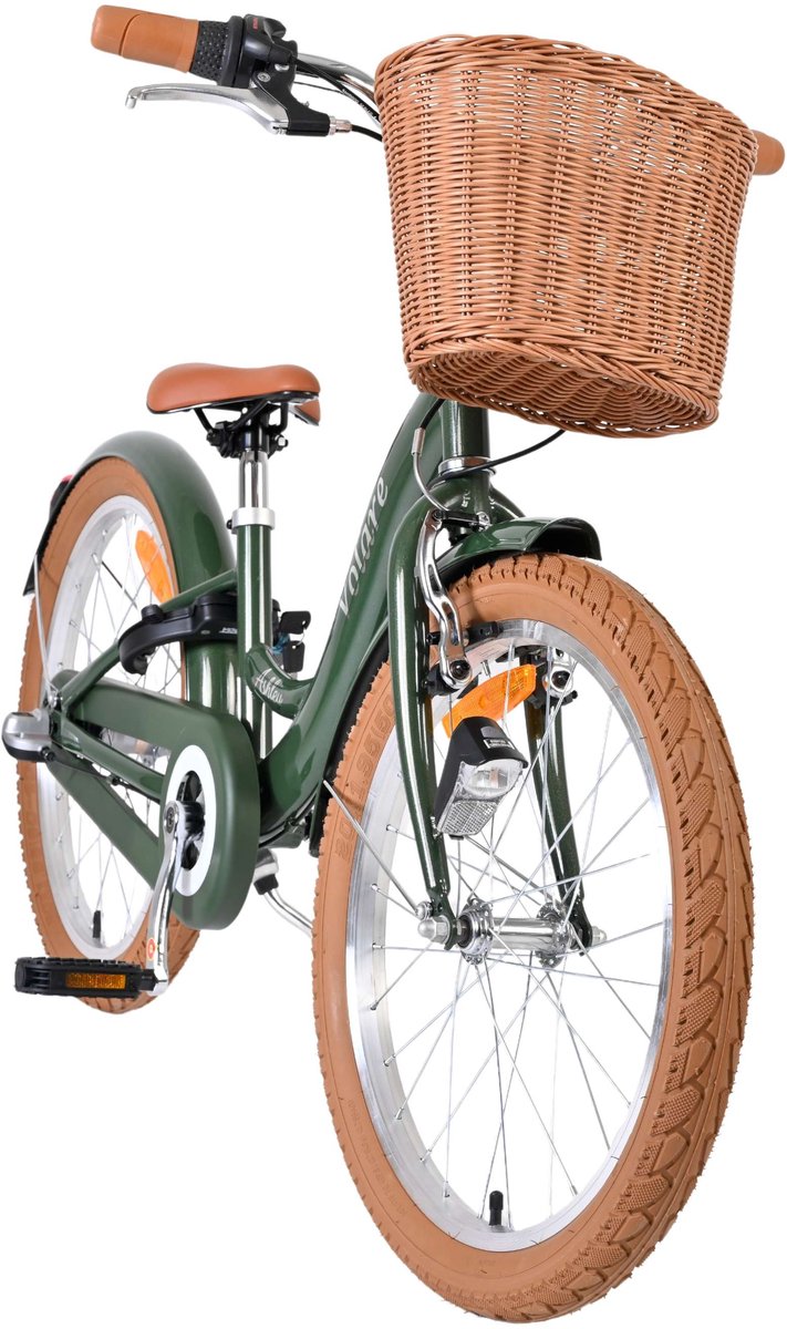 Volare Ashley Kinderfiets - Meisjes - 20 inch - Groen - Shimano Nexus 3 van Volare — afbeelding 2