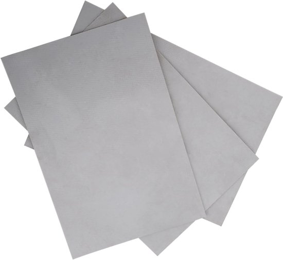 Boot Reparatie Kit - PVC Patches Set - Watersport Reparatie - Waterdicht Duurzaam Materiaal - 10 x 15 cm - Grijs van Merkloos — afbeelding 2