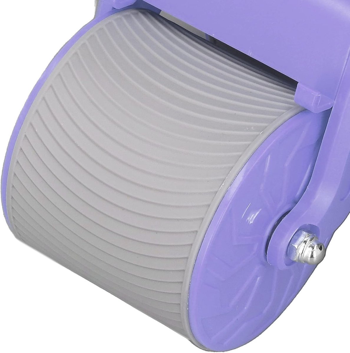 Ab Roller met Elleboogsteun - Buikspierwiel Kerntrainer - Buikspieren Trainen - Automatische Rebound Technologie - 1.89 kg - Paars