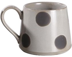Keramische Mok - Koffie Thee - Dagelijks Gebruik - Ruw Mat Glas - 250 ml - Zwart