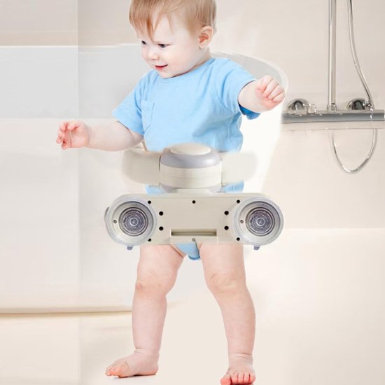 Baby bad standaard - Badondersteuning kind - Veilig badderen - In hoogte verstelbaar - 6 maanden+ — afbeelding 2