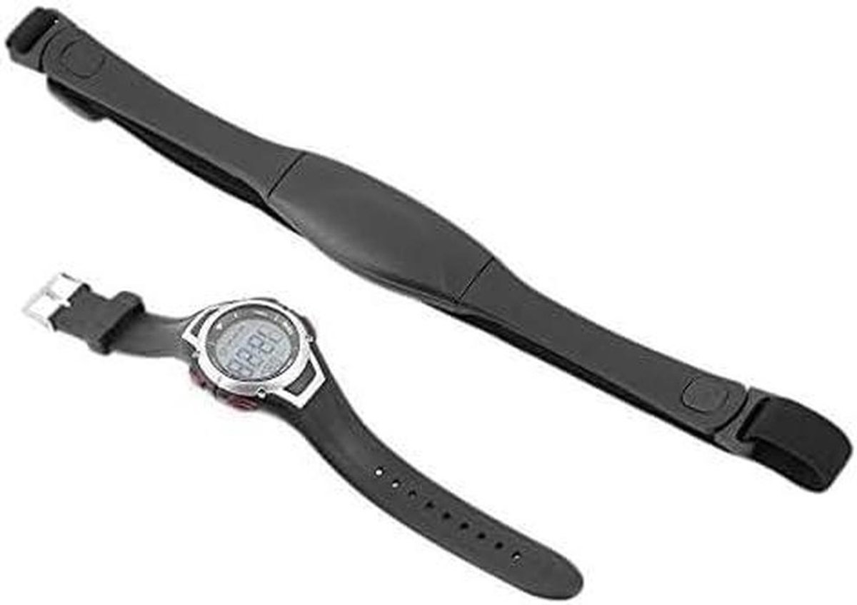 Hartslagmeter Borstband - Sporthorloge Sensor - Prestaties Meten - Compatibel Ontwerp - 245 mm - Zwart