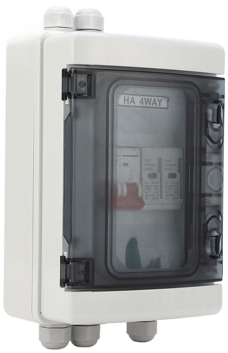 Dailygoody - OmGoods - Dailygoody - 500 V fotovoltaïsche gelijkstroom combinatiekast - IP65 waterdicht - eenvoudige installatie - 32A - overspanningsbeveiliging - geschikt v..