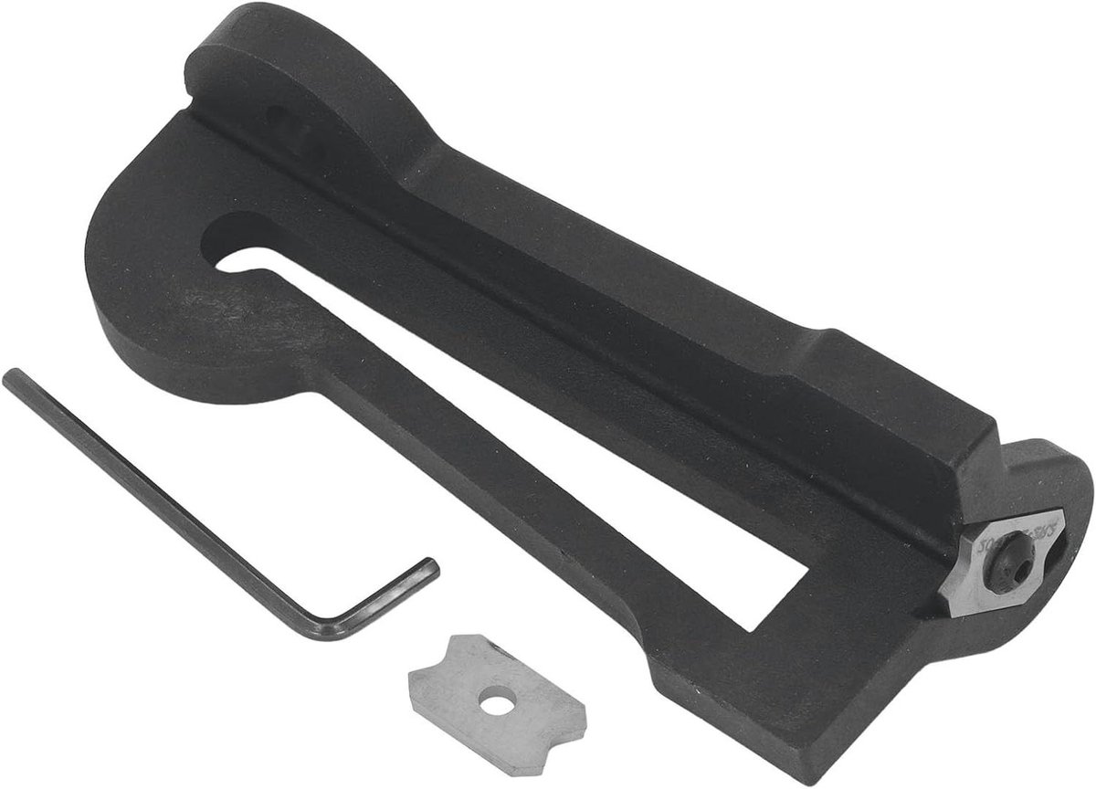 Houtboogtrimmer - Randafwerker - Meubels Maken - Precisie Snijden - 1.5-2mm Randdikte - Zwart