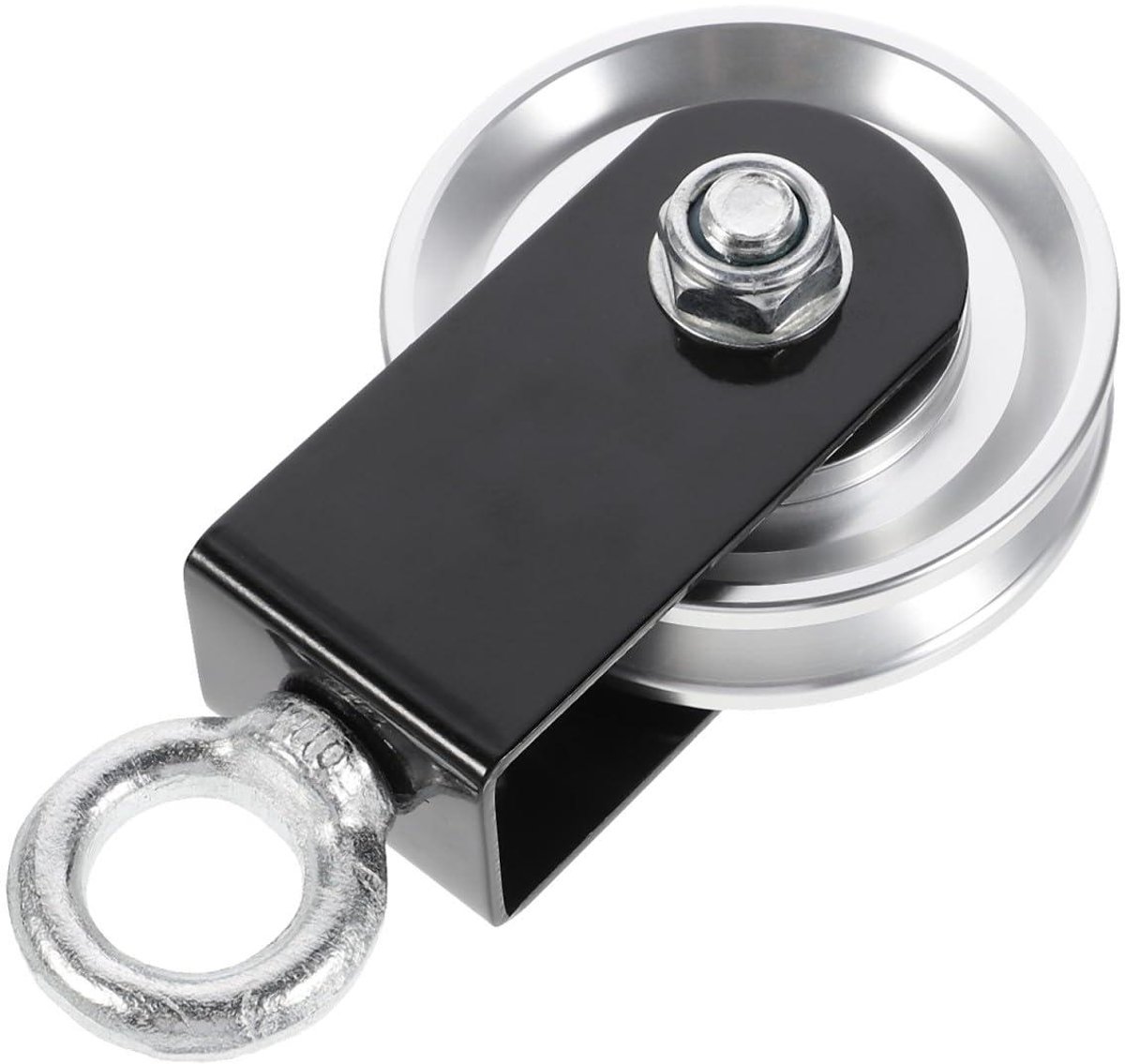 1stuk Universele Fitness Pulley Wiel Stille Gym Accessoire Voor Thuis Fitness Apparatuur Eenvoudig Te Installeren Duurzaam Voor Pulley Systemen
