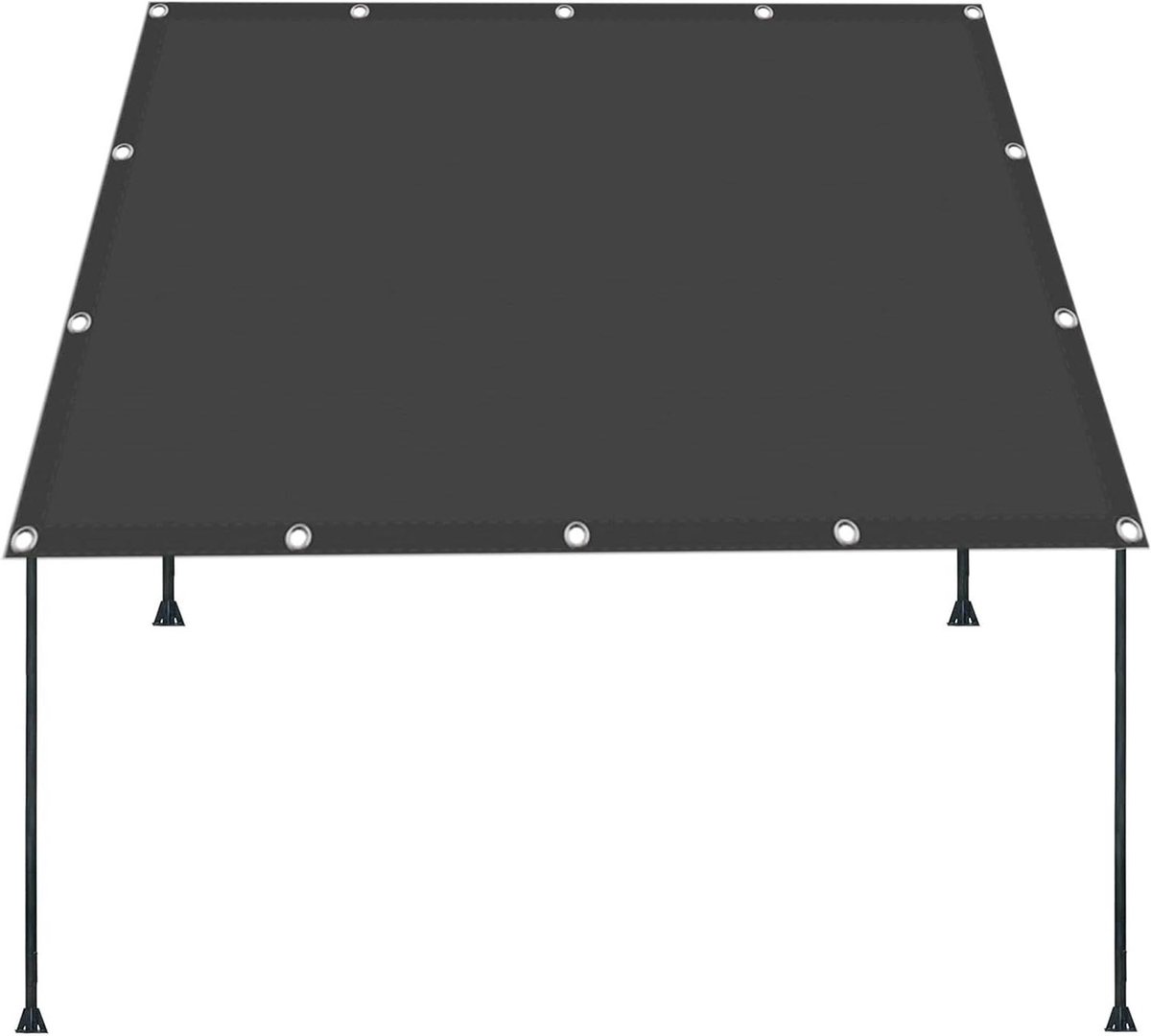 Schaduwdoek - Zonnedoek Zeil - Buitenruimte Koel - 98% Uv-Bescherming - 100 x 380 cm - Don