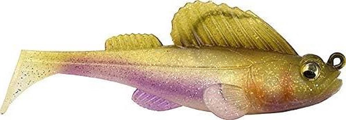 Zacht Kunstaas - Vis Lokaas - Vissen Vangen - Zinkend Ontwerp - 7.7cm - Gevlekt