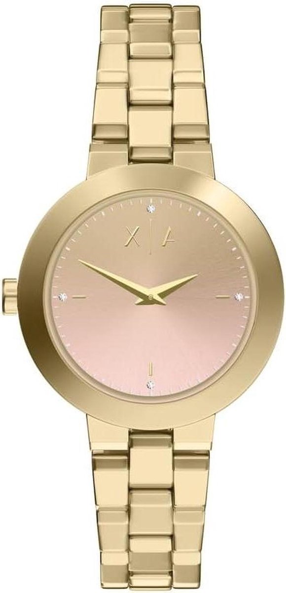 Dameshorloge - Polsaccessoire - Dagelijks gebruik - Goudkleurig design - 36MM kast - Goudkleurig