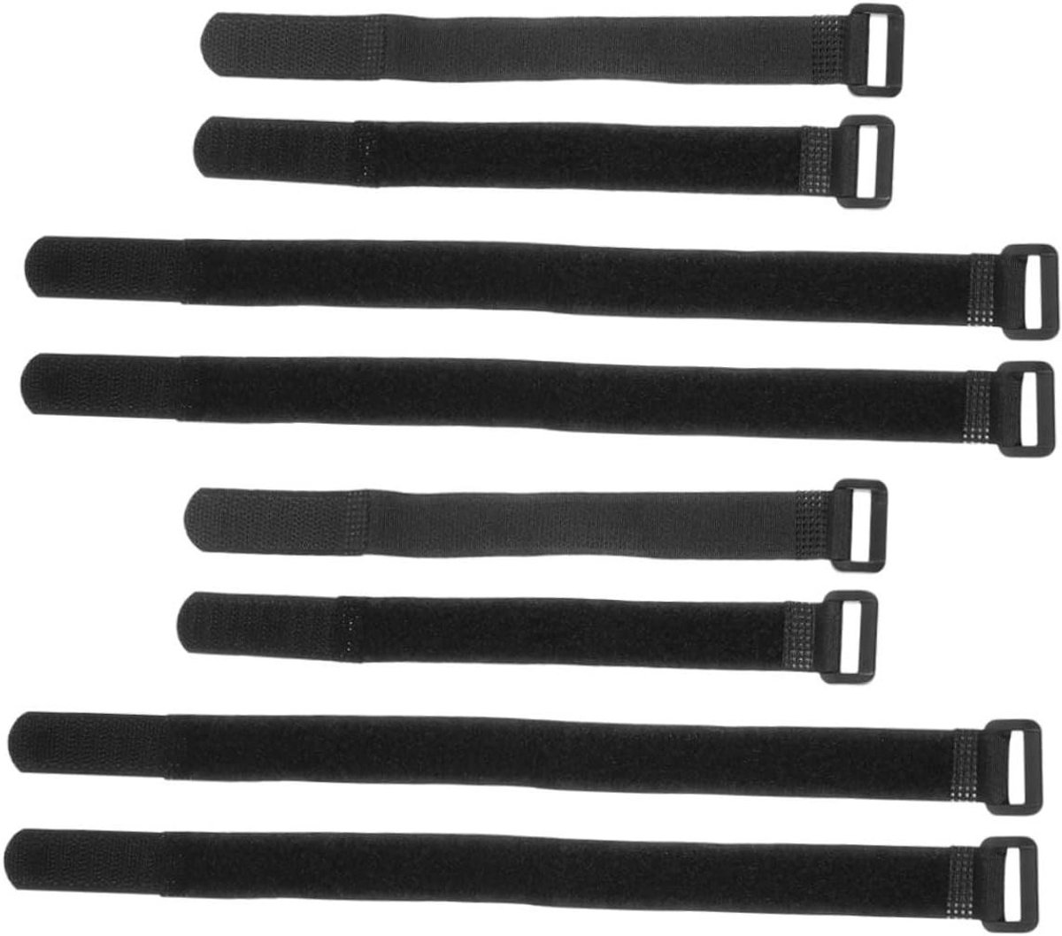 Fietsbanden Bevestiging - Bagagebanden - Bagage Vervoeren - Sterk Nylon Materiaal - 32 Stuks - Zwart