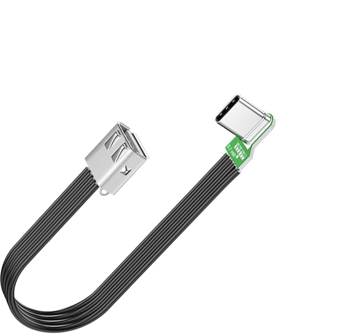 USB C Kabel - Type C Oplader - Snel Opladen - 480 Mbps Snelheid - 30 cm - Zwart
