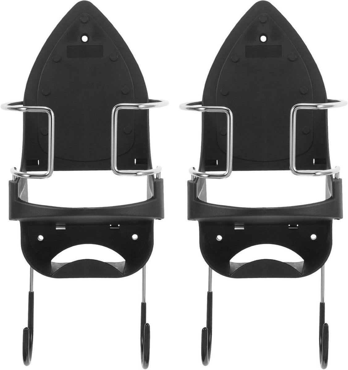 Strijkplankhanger - Opbergrek - Ruimte Besparen - Universeel Compatibel - 40 cm - Zwart