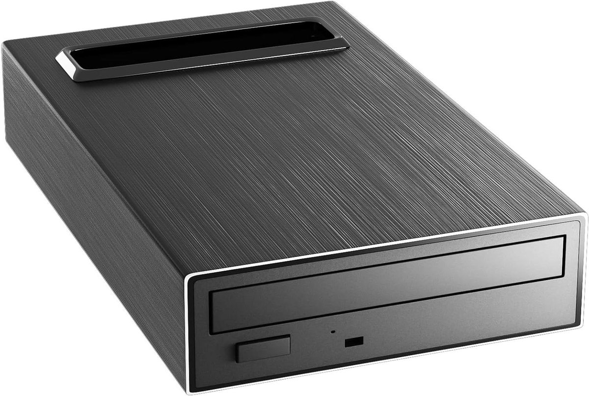 Externe Blu-ray Drive - Optisch Station - Media Afspelen - 4-in-1 Multifunctioneel - USB 3.0 Hub - Zwart