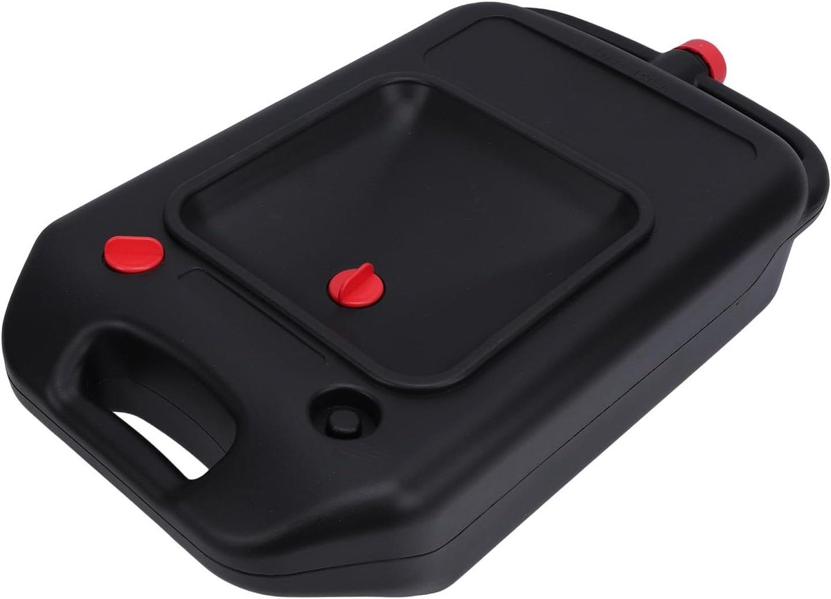 Olie-opvangbak - Afgetapte Olie Bak - Olie Verversen - Spatwaterdicht Ontwerp - 10 Liter - Zwart