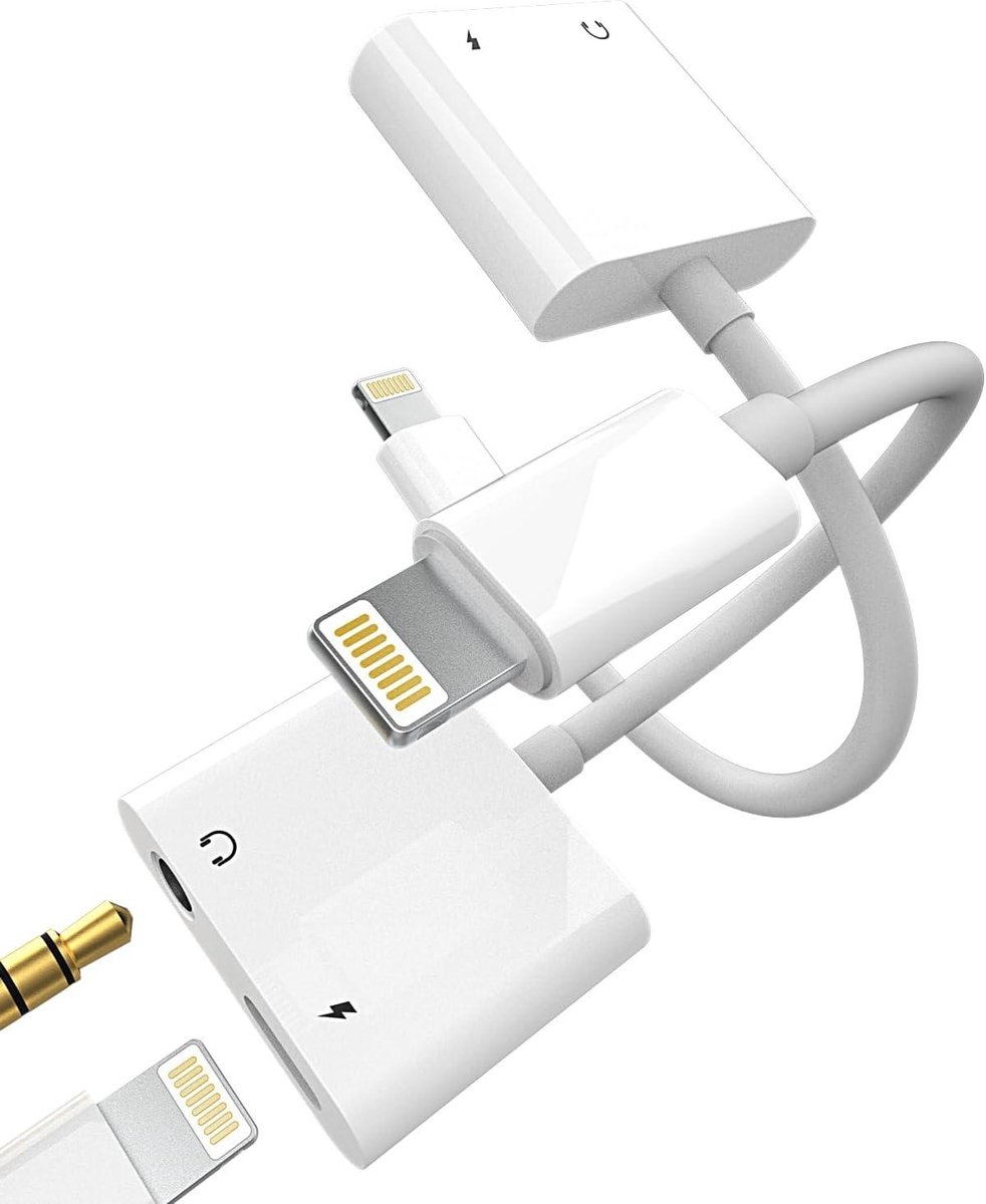 Hoofdtelefoonadapter - Audio Adapter - Muziek Luisteren - 35 mm Aansluiting - 10 g - null