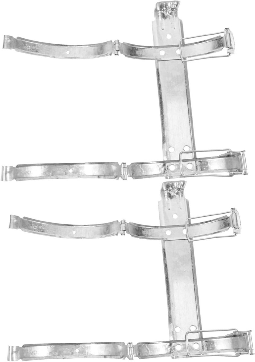 Brandblusser Beugel - Blusser Wandbeugel - Veiligheid Thuis - Roestvrij Staal - 24 x 13 x 13 cm - Zilver