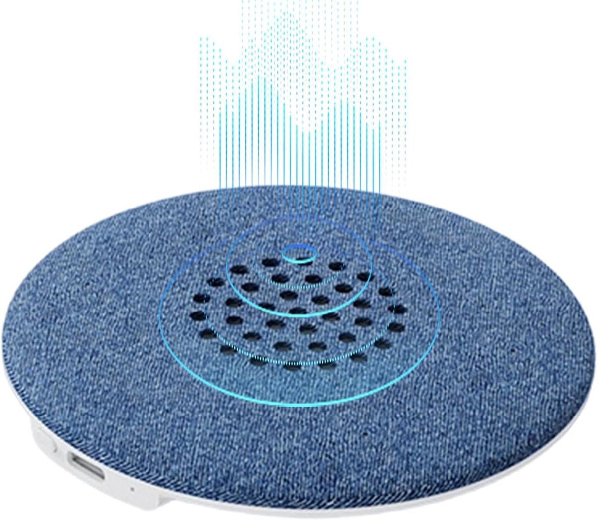 Slaapluidsprekers - Mini muziekspeler - Ontspannen luisteren - Zero standby power - 378 inch - Blauw