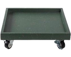 Plantenbak met wielen - Verrijdbare pot - Planten verplaatsen - Lekbak functie - XL formaat - Groen