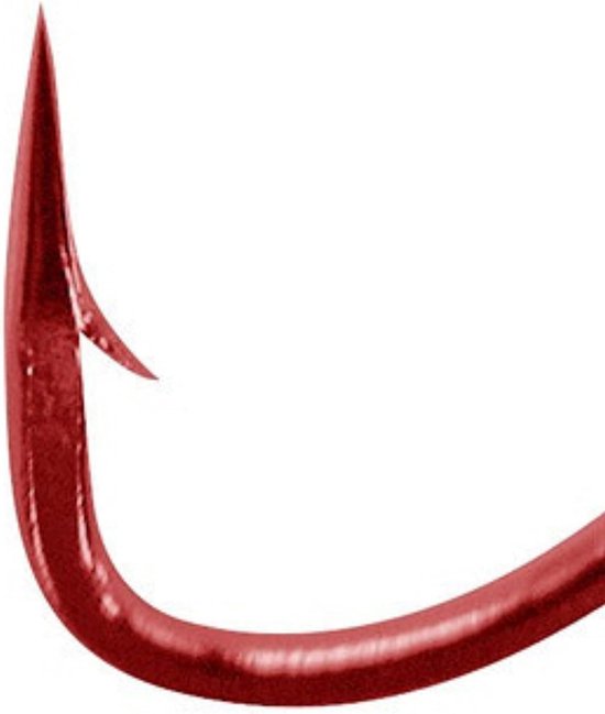 Paling Onderlijn - Aal Haken - Vissen Voorbereiden - Kant-en-Klaar - 10 Stuks 70cm - Rood — afbeelding 2