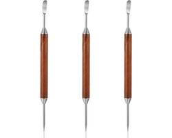 Professionele Koffie Kunst Pen Set van RVS - Essentiële Accessoires voor Cappuccino, Latte en Espresso Decoratie