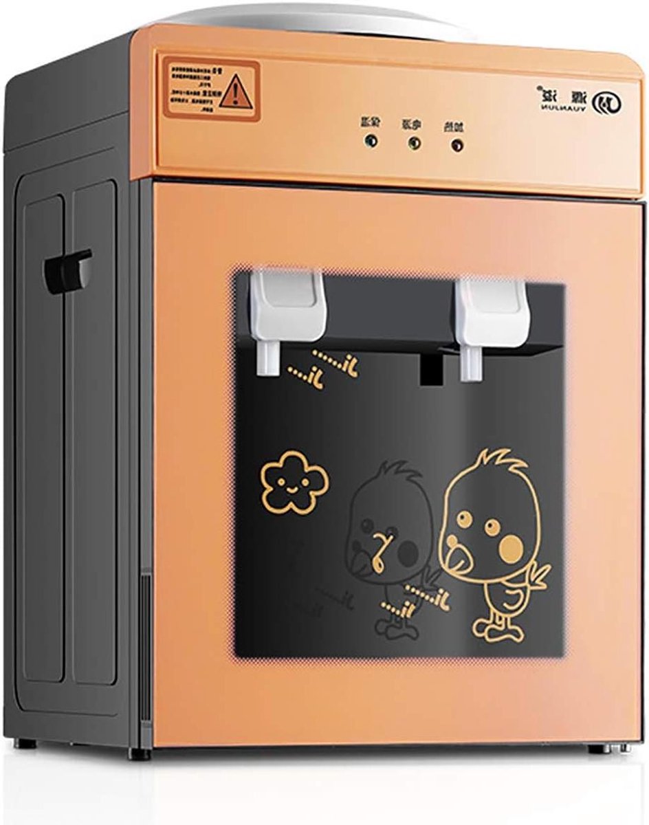 Desktop Waterdispenser - Waterkoeler Aanrecht - Direct Water Gebruiken - Warm en Koud Water - 35.5x26x23.5 CM - Roze Goud
