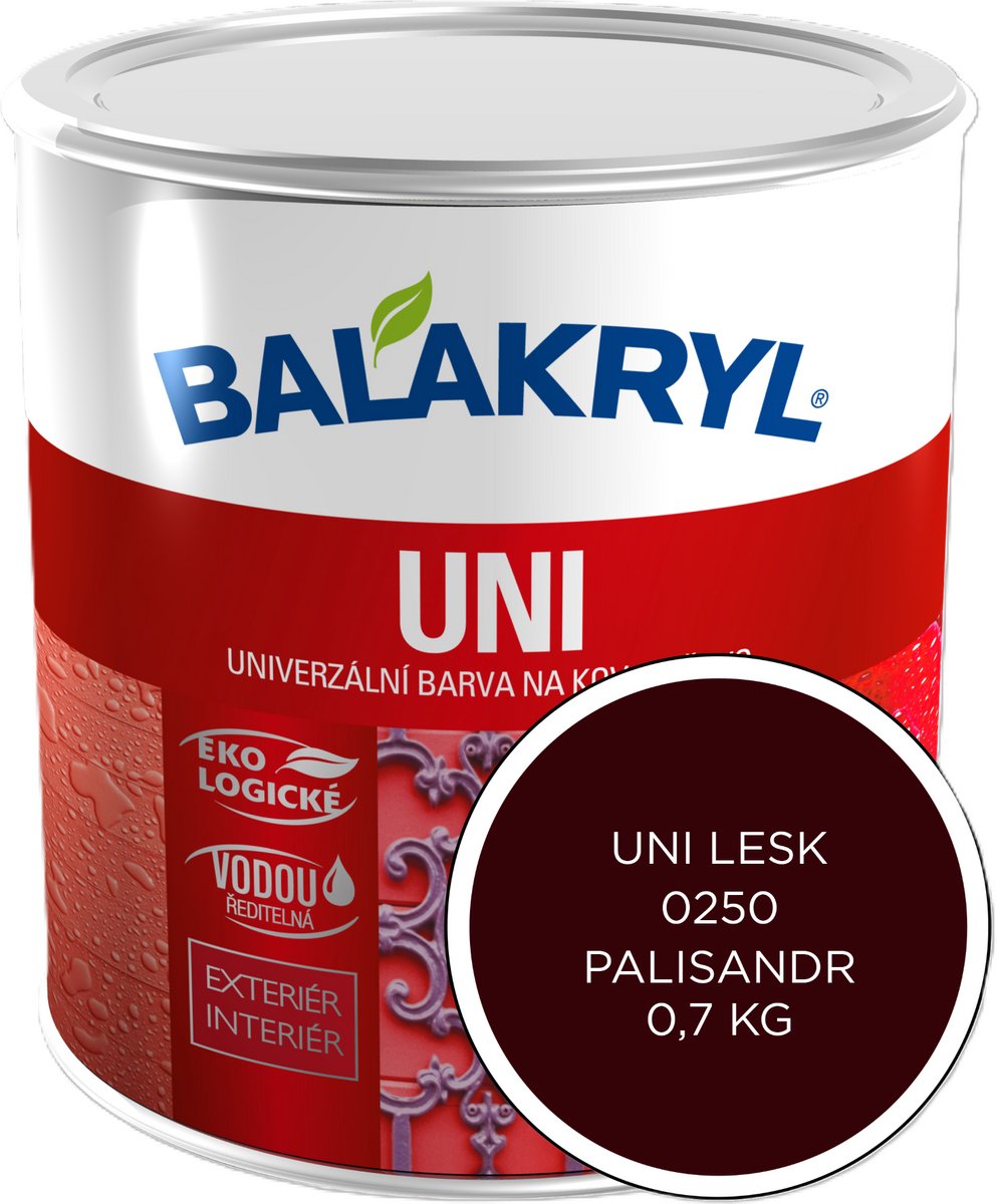 Balakryl UNI Glans 0,7kg, 0250 palissander