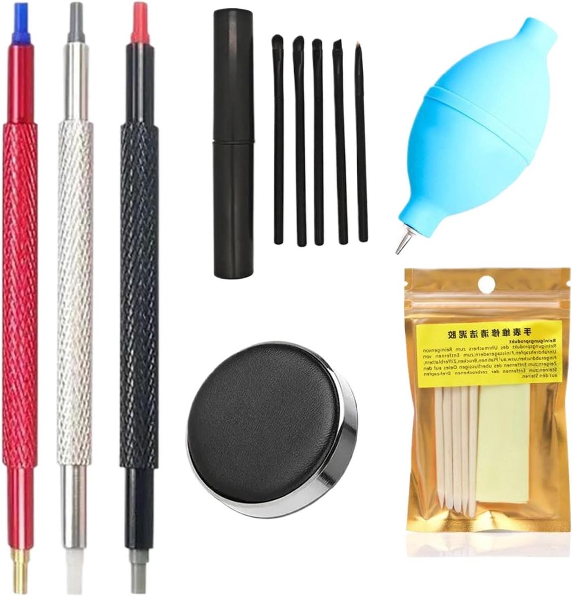 Horlogegereedschap Set - Reparatieset Horloges - Horloge Onderhoud - Dubbel Gereedschap - 12-24 cm - Meerkleurig