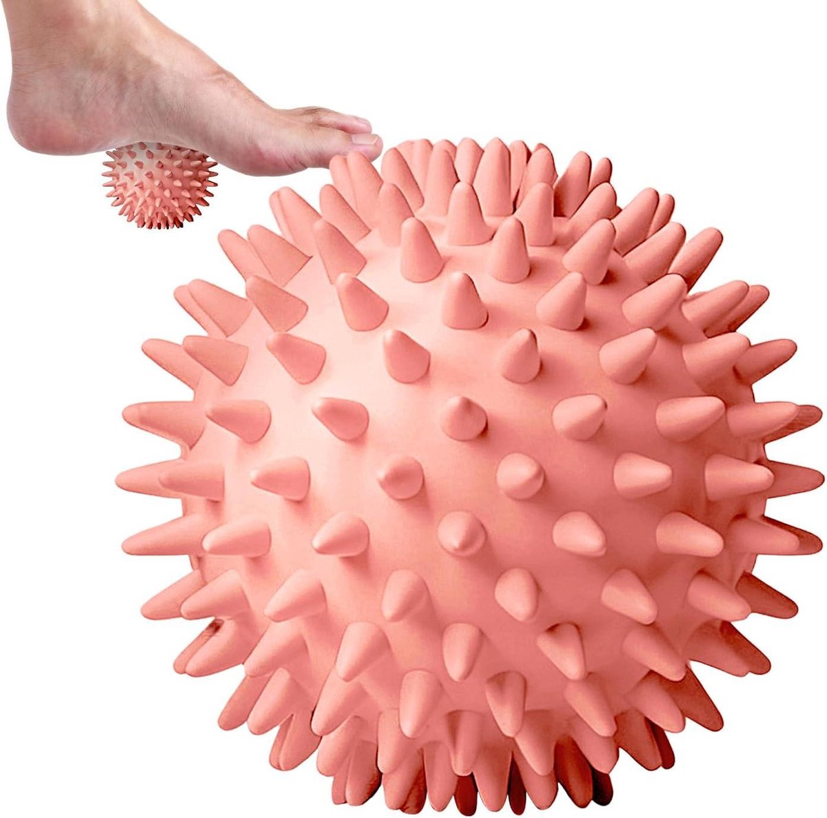 Massagebal - Triggerpoint bal - Spierontspanning thuis - Gerichte druk - 65 cm - Zwart