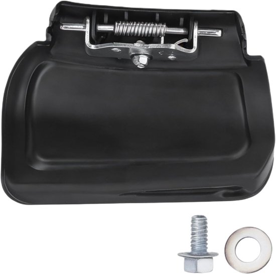 Scharnierende Mulch Stopper - Grasvanger Deksel - Gazon Onderhoud - Robuuste Plastic Constructie - 24 x 18 x 5 cm — afbeelding 4