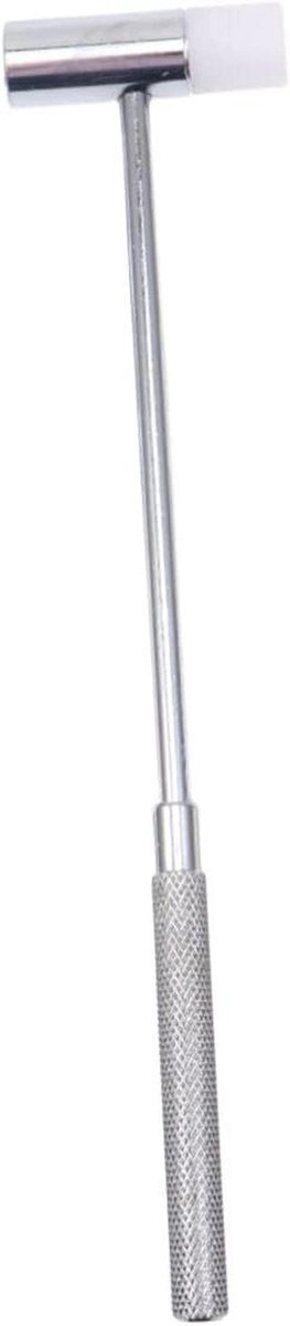 Horloge band hamer - Reparatie tool - Horloges aanpassen - Duurzame metalen constructie - 20 cm lengte - Zilverkleurig