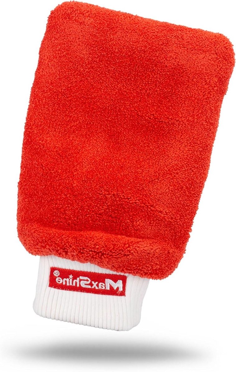 Detailing Washandschoen - Auto Poets - Auto Reinigen - Klei en Microvezel - 1 Stuk - Rood