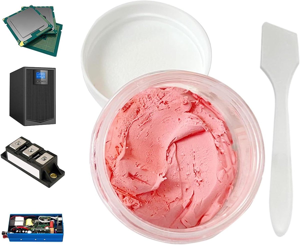 Warmtegeleidingspasta Laptop - CPU Koelpasta - Computer Koeling - Niet-geleidend Vet - 10 g - Grijs