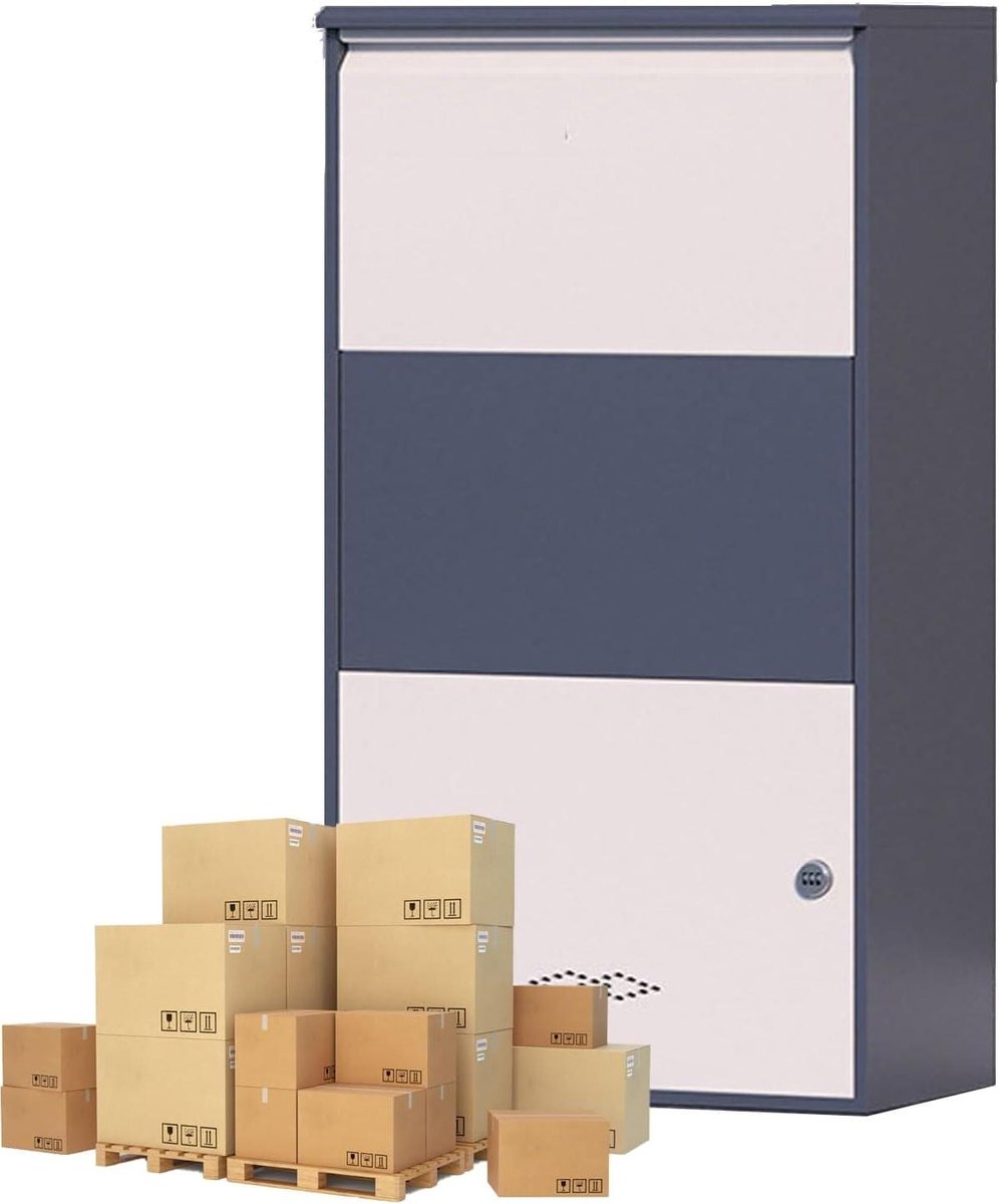 Pakketbox Buiten - Brievenbus Pakketten - Veilig Pakketten Ontvangen - Anti Diefstal Sluiting - 76 x 40 x 20 cm