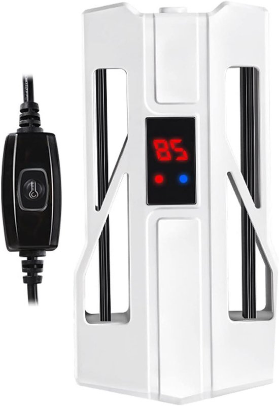 Aquarium Verwarmingsstaaf - Vis Tank Heater - Water Temperatuur Regelen - Water- en Elektriciteitsscheiding - 300W - Zwart