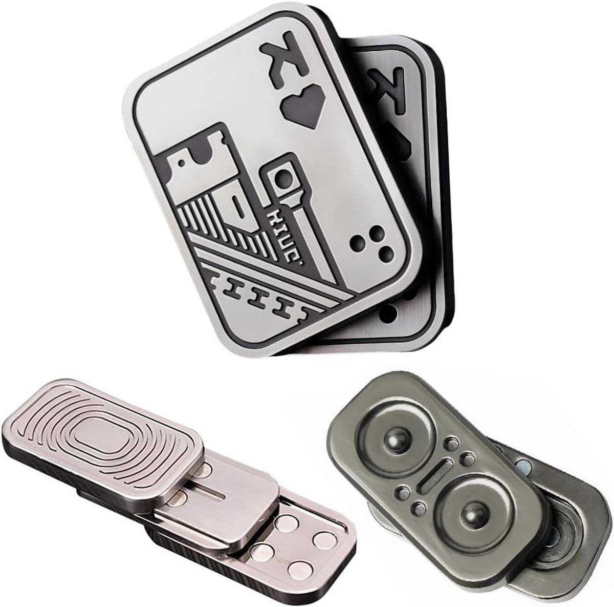 Slider Speelgoed voor Volwassenen - Fidget Toys voor ADHD, Autisme en Stressverlichting - Drie Vormen voor Kantoor en Ontspanning