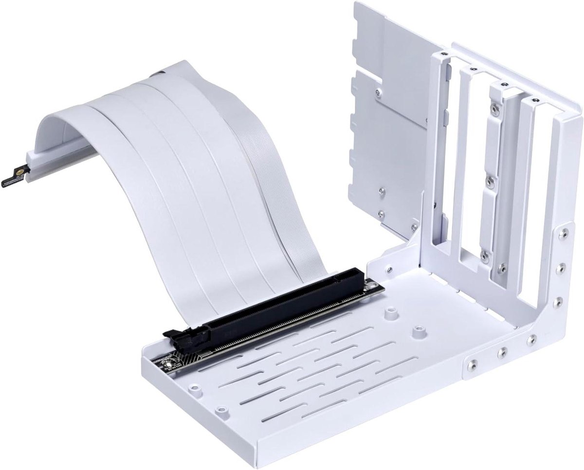 Verticale GPU Kit - Videokaart Houder - PC Bouwen - Stalen Frame - 19.7 cm - Zwart