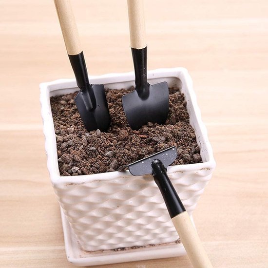 3 Stuks Kleine Tuinieren Handschep Tuintroffel Transplanter Lichtgewicht Comfortabel Ergonomisch Handvat Tuingereedschap van WUHUAROU — afbeelding 4