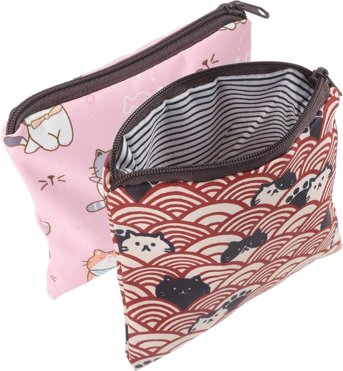 Maandverband Opbergtas - Periodezakje Tampon Organizer - Privacy Behoud - Waterdichte Polyester - 13 x 12.8 cm - Niet gespecificeerd
