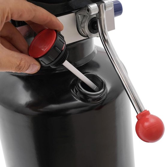 Hydraulische Pomp - Aggregaat Elektrohydraulische pomp - Autoliften Hefen - Krachtige 2.2kW Motor - 10L Tank - Zwart — afbeelding 2